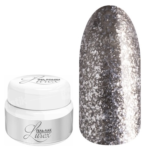 Гель-лак Lurex Runail, 5г. (обсидиан) Гель-лак Lurex Runail, 5г. (обсидиан)